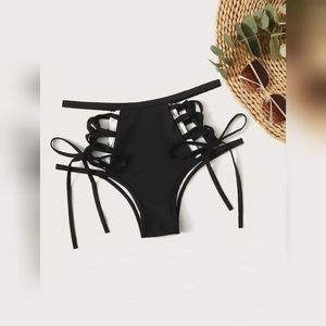 5/$20 Cut out side tie bikini bottoms